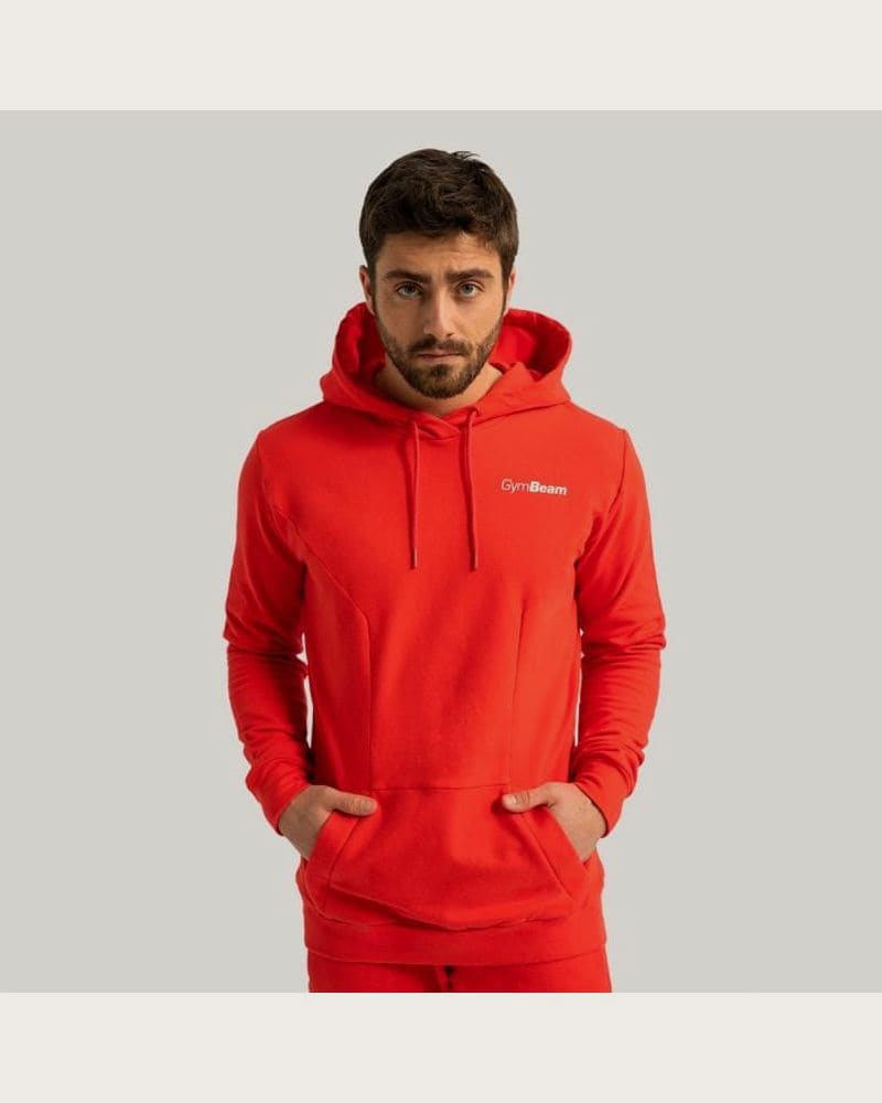 GymBeam Mikina Limitless Hoodie Hot Red XXLXXL