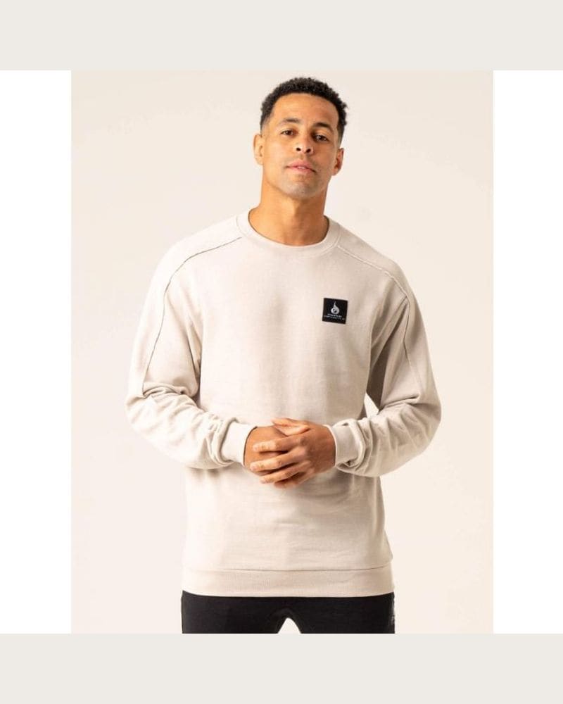 Ryderwear Pánska mikina Dynamic jumper Stone XXLXXL
