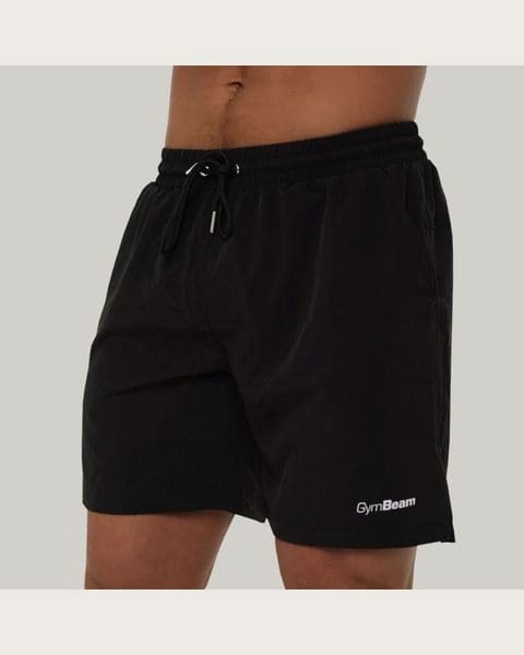 GymBeam Pánske plavecké šortky Black XLXL