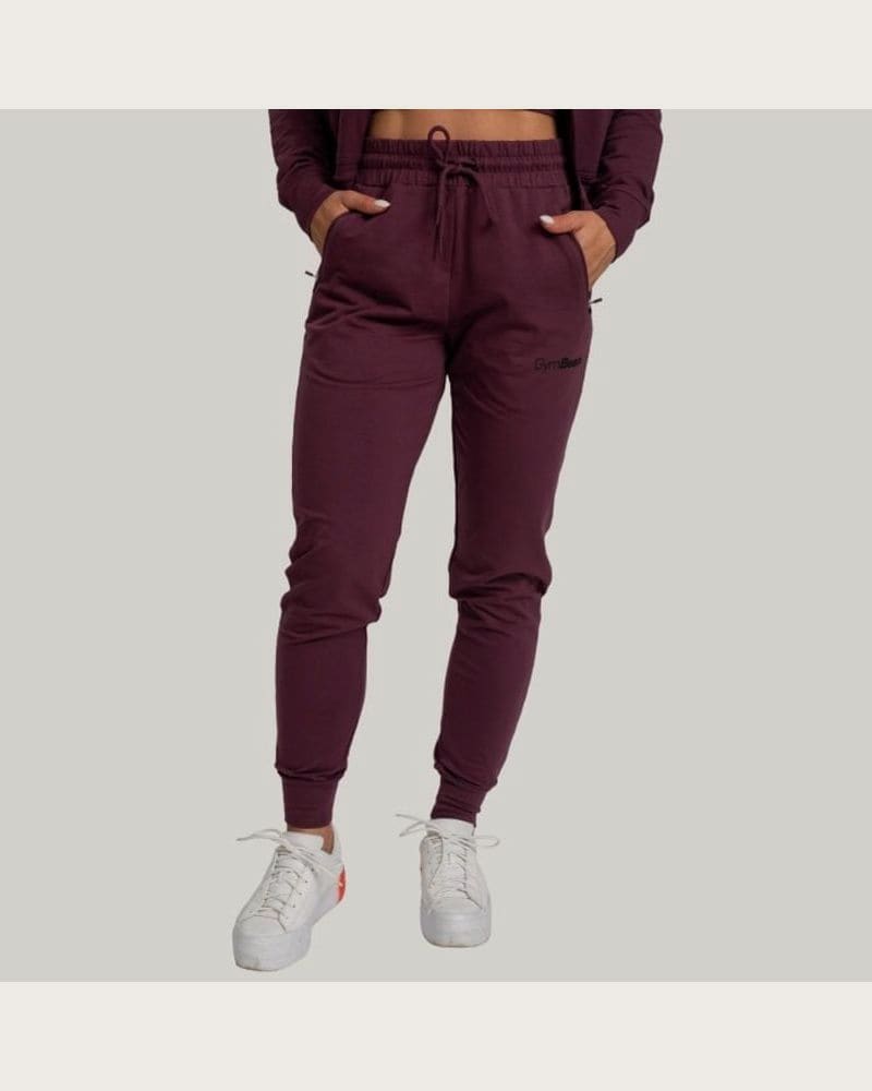 GymBeam Dámske tepláky TRN Eggplant XLXL