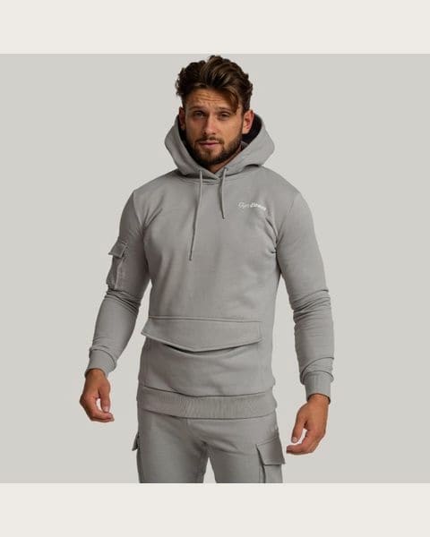 GymBeam Mikina TRN Hoodie Grey XXXLXXXL