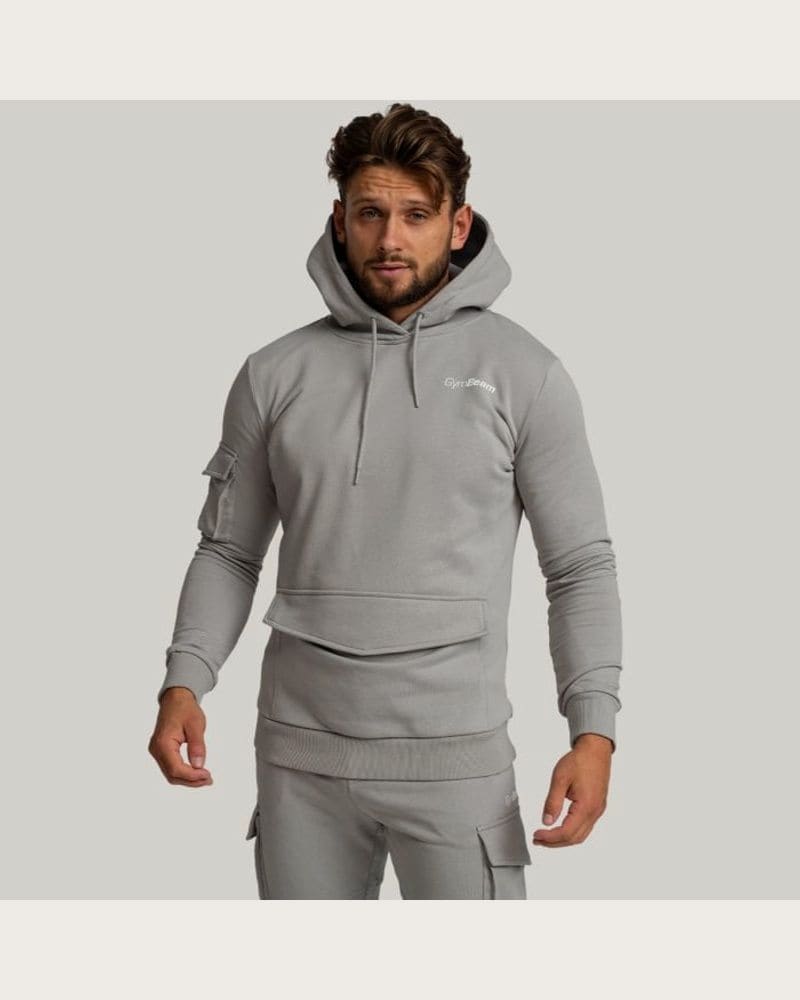 GymBeam Mikina TRN Hoodie Grey XXXLXXXL