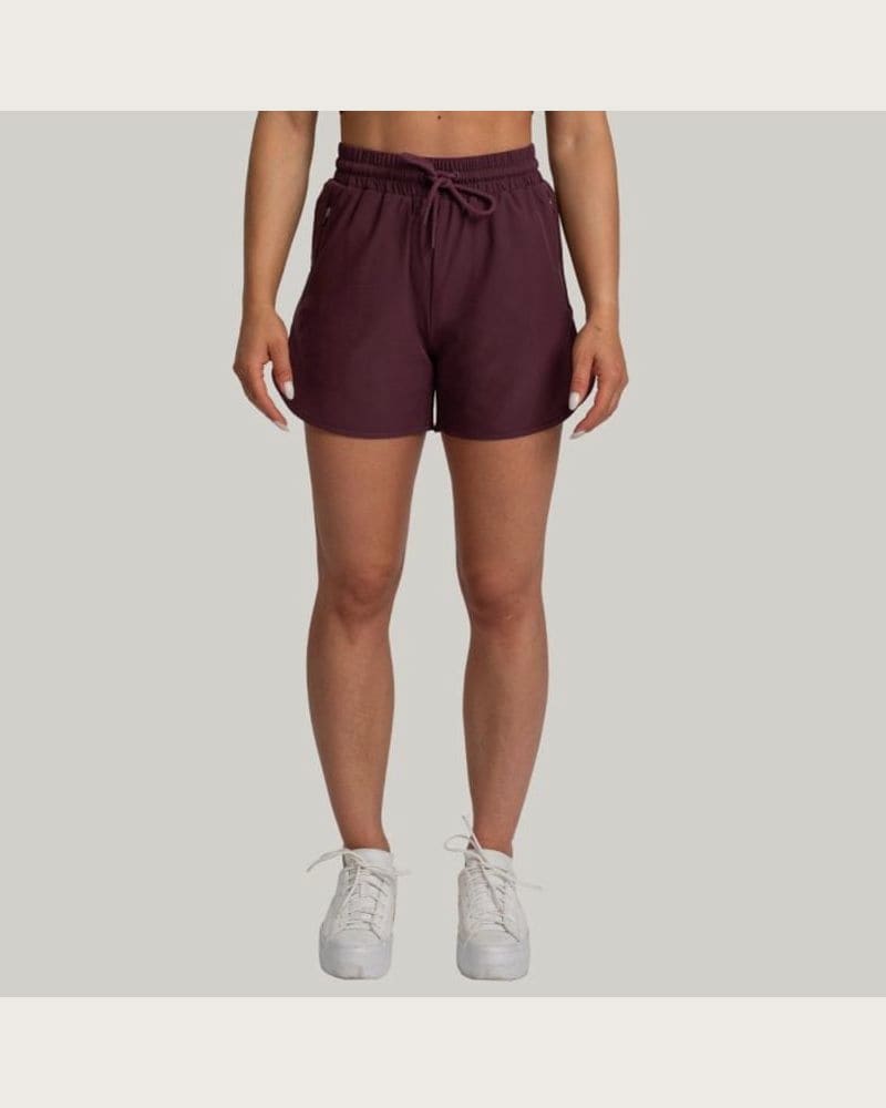 GymBeam Dámske šortky TRN Eggplant XSXS