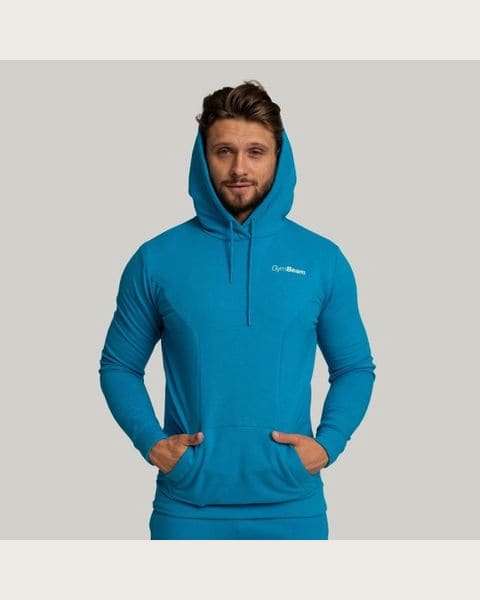 GymBeam Mikina Limitless Hoodie Aquamarine XXXLXXXL