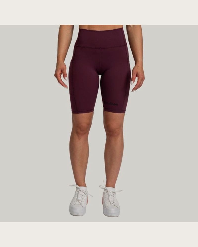 GymBeam Dámske šortky Biker Eggplant XLXL
