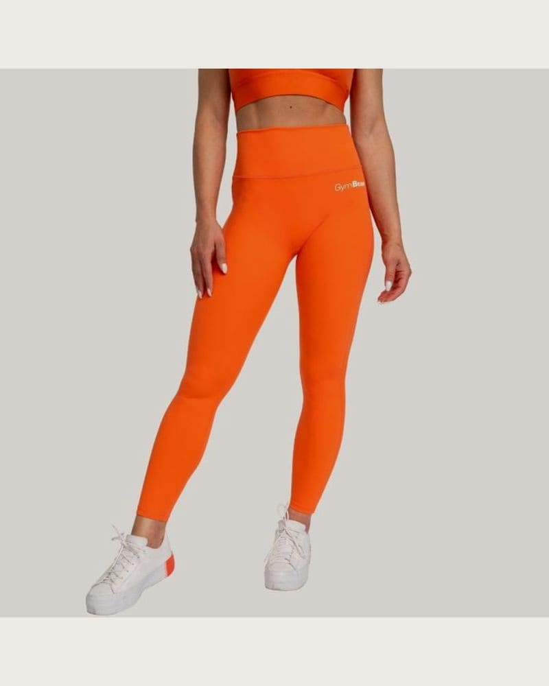 GymBeam Dámske legíny High-waist Limitless Orange XXLXXL