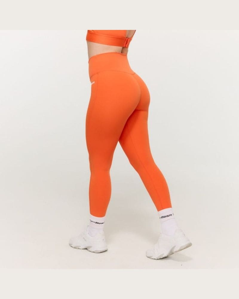 GymBeam Dámske legíny High-waist Limitless Orange XXLXXL – fotka 2