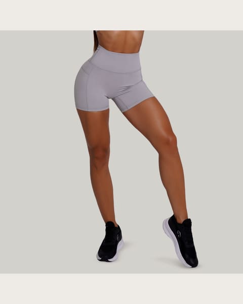 GymBeam Dámske šortky FIT Mist Grey XXLXXL