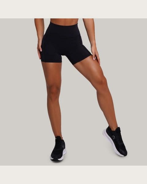 GymBeam Dámske šortky FIT Black XXLXXL