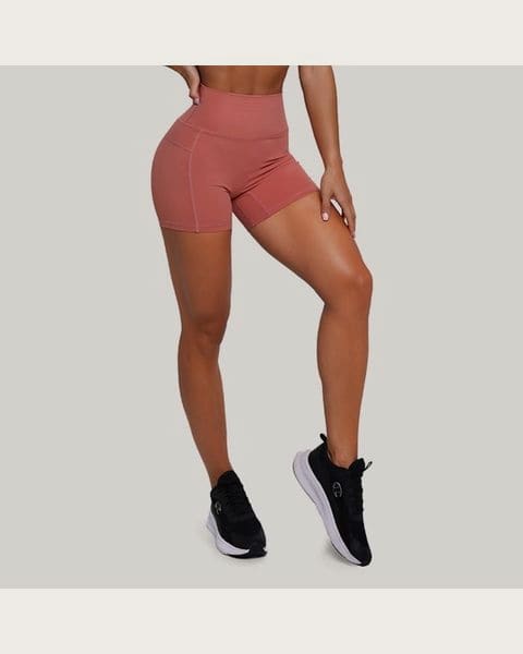 GymBeam Dámske šortky FIT Salmon XLXL