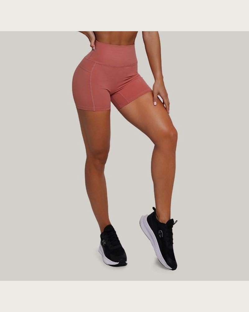 GymBeam Dámske šortky FIT Salmon XLXL