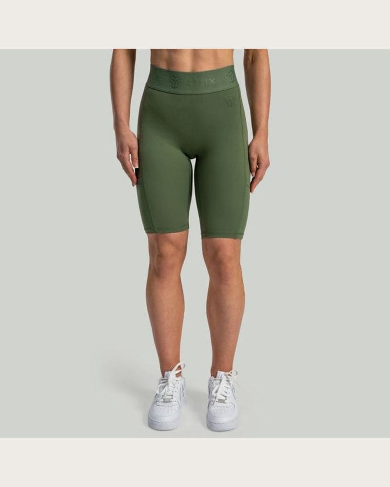 STRIX Dámske šortky Biker Lunar Cedar Green XSXS