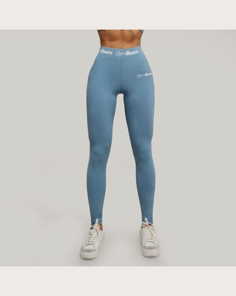 GymBeam Dámske legíny Simple Steel Grey MM