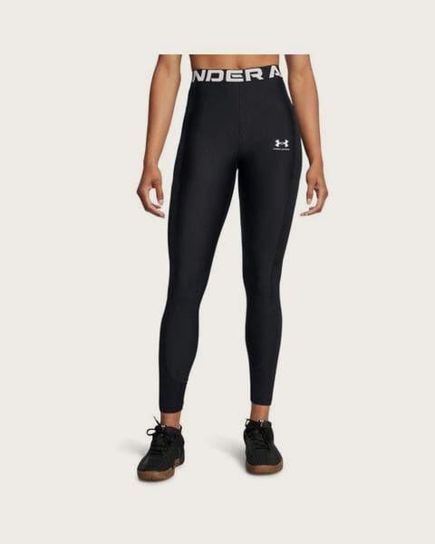 Under Armour Dámske legíny HeatGear Rib Legging Black XSXS