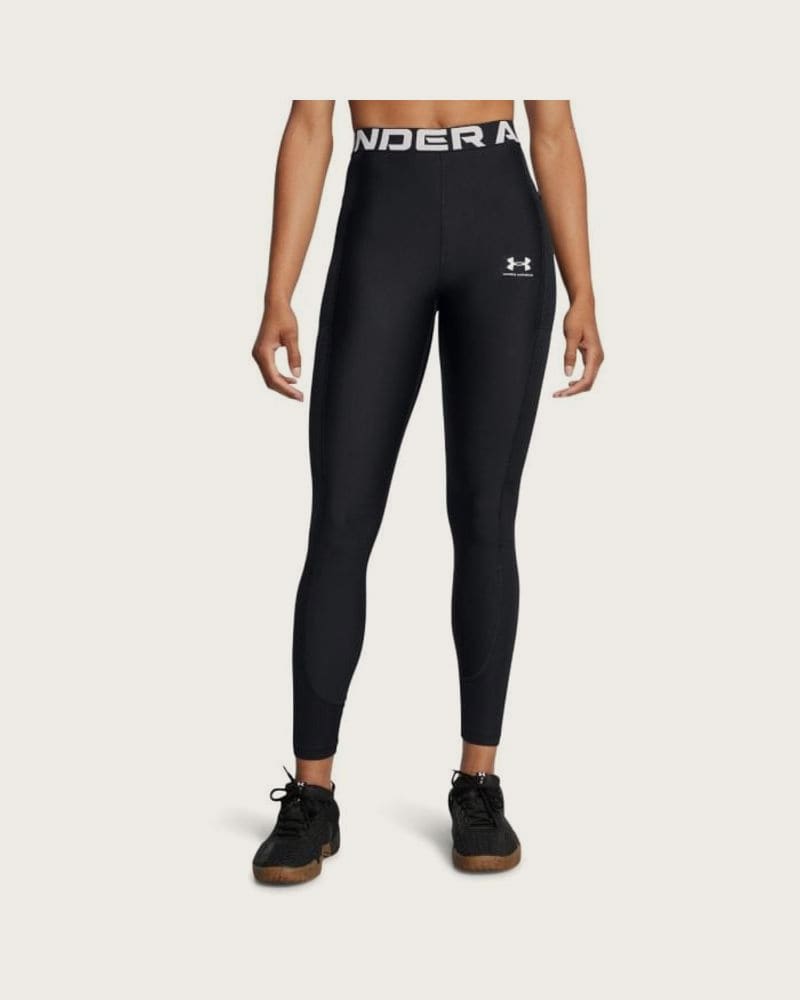 Under Armour Dámske legíny HeatGear Rib Legging Black XSXS