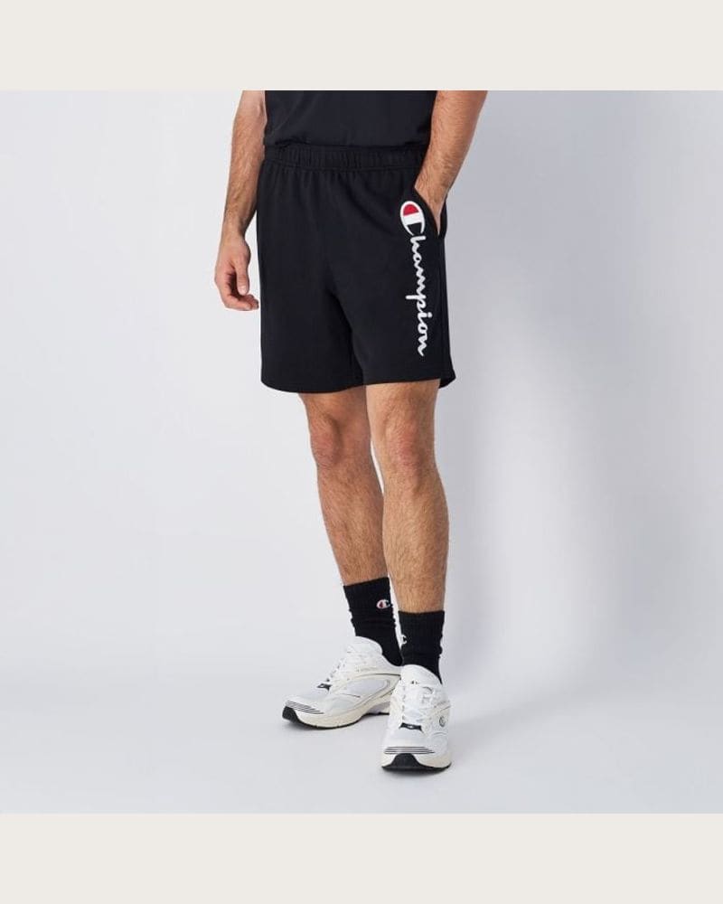 Champion Šortky Big Logo French Terry Black XXLXXL