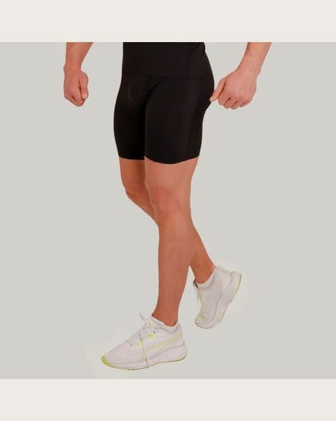 GymBeam Kompresné šortky High Black XL