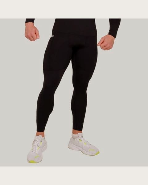 GymBeam Kompresné legíny High Black MM