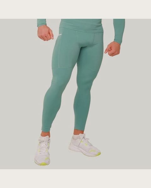 GymBeam Kompresné legíny High Blue M