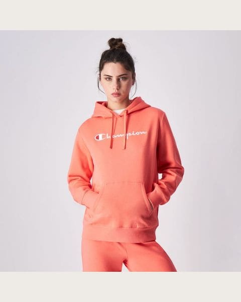 Champion Dámska mikina Big Logo Slim Fit Red XLXL