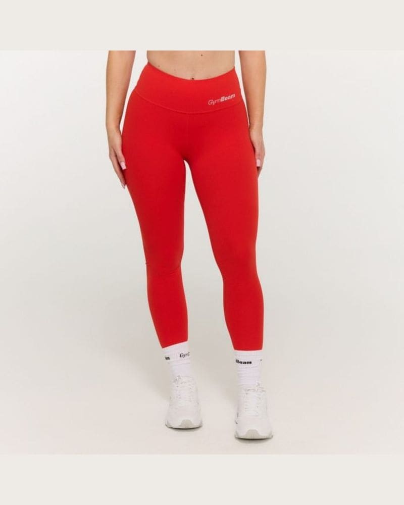 GymBeam Dámske legíny BEAT Tangerine XSXS