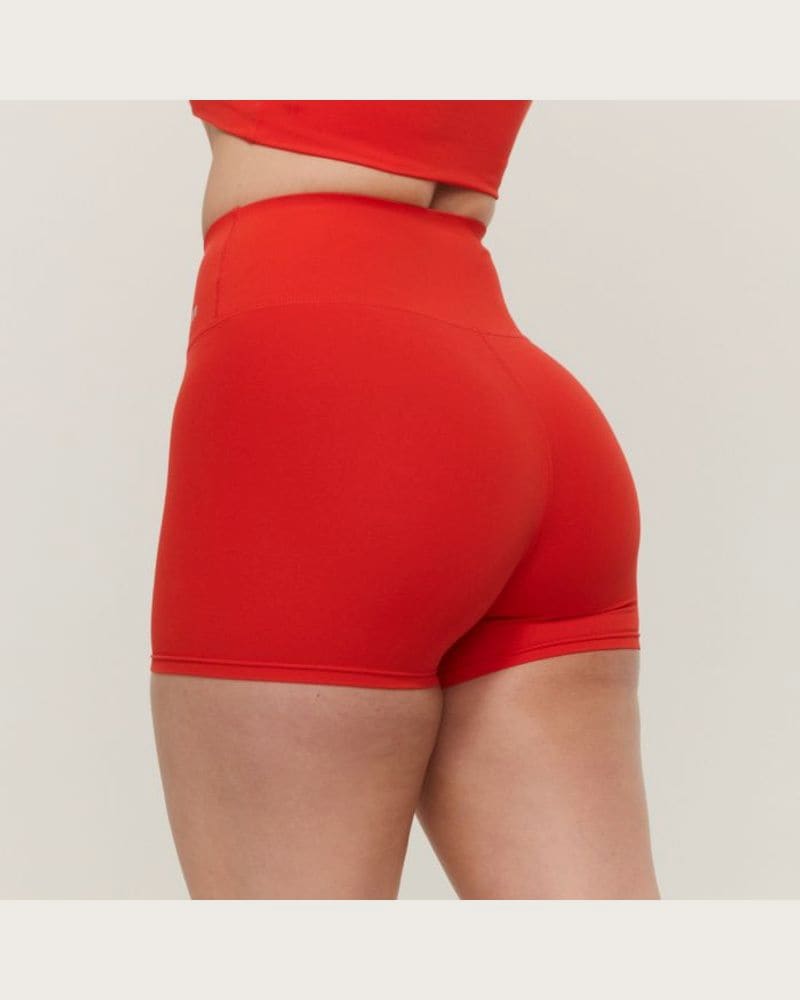 GymBeam Dámske šortky BEAT Tangerine XLXL