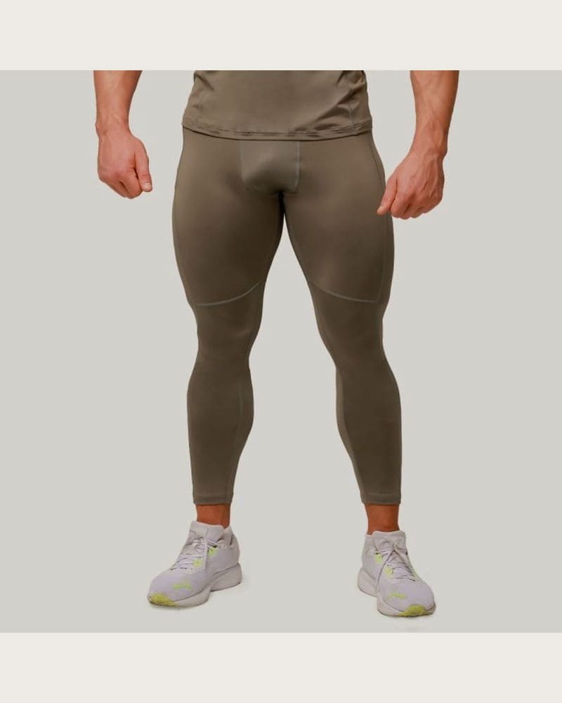 GymBeam Bežecké legíny Pulse Vetiver LL