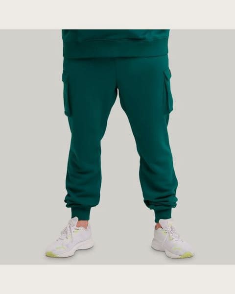 GymBeam Tepláky Utility Green LL