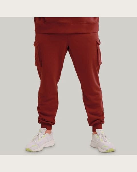 GymBeam Tepláky Utility Red MM