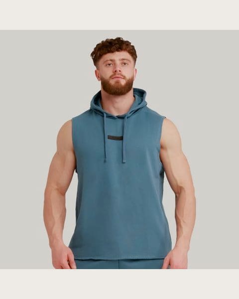 GymBeam Pánska vesta Unity Blue SS