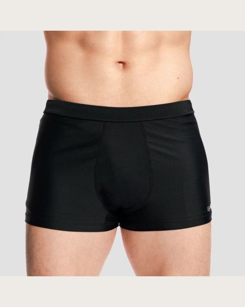 GymBeam Pánske plavecké šortky Pro Black S