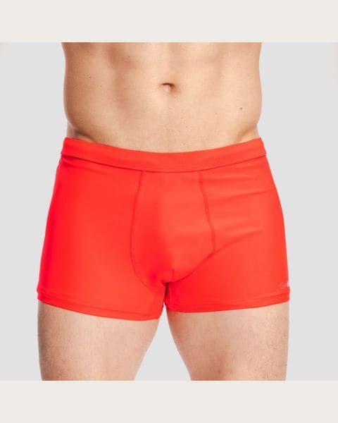 GymBeam Pánske plavecké šortky Pro Red S