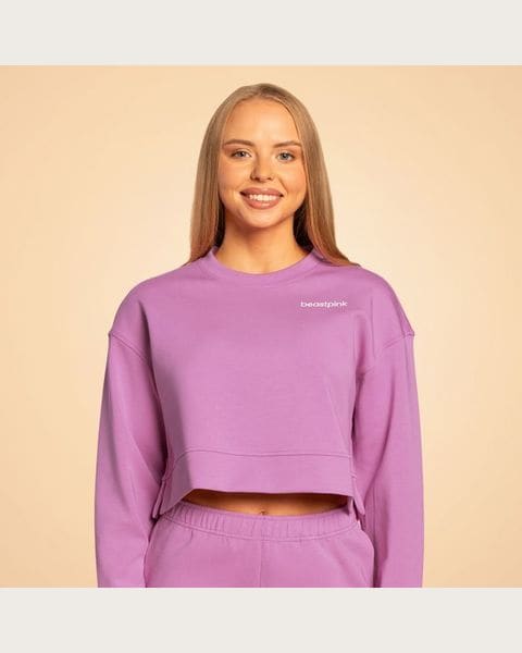 BeastPink Dámska mikina Grace Purple S