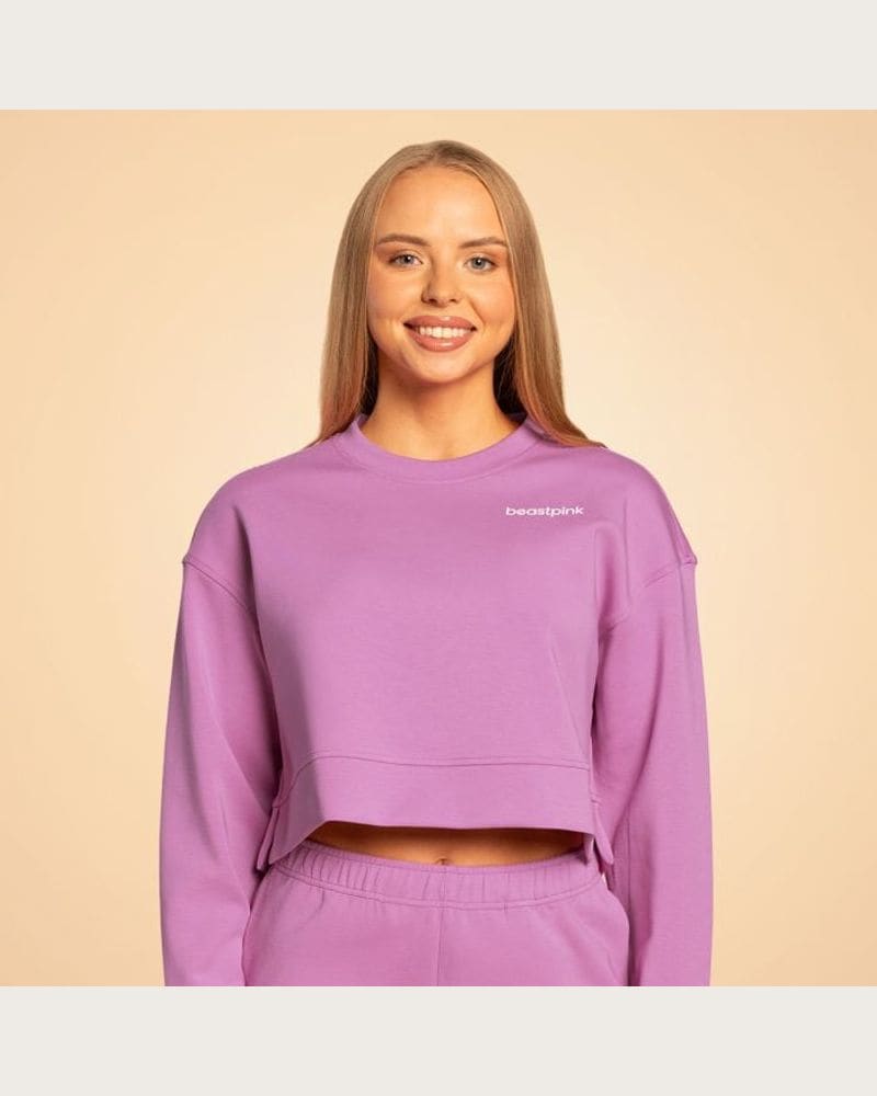 BeastPink Dámska mikina Grace Purple S