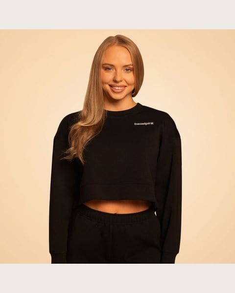 BeastPink Dámska mikina Grace Black L