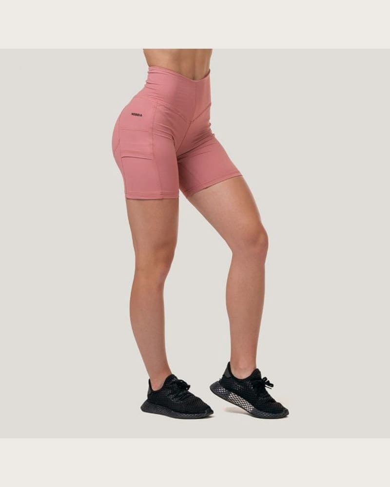 NEBBIA Dámske šortky Biker Fit&Smart Old Rose XS