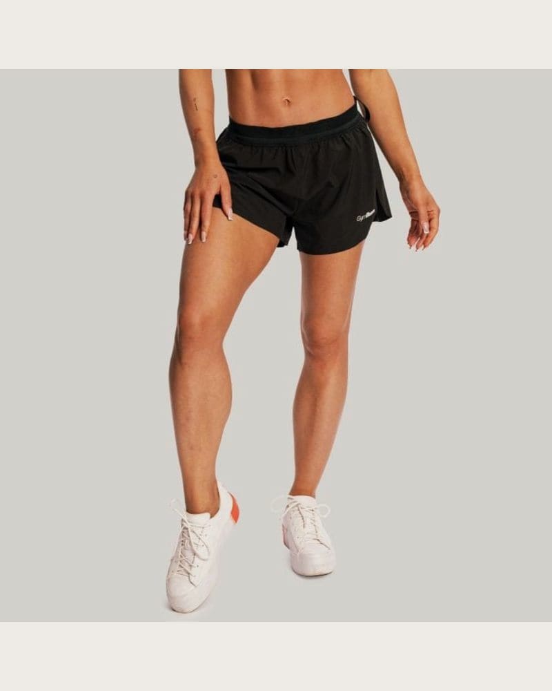 GymBeam Dámske bežecké šortky Pulse X Black XS