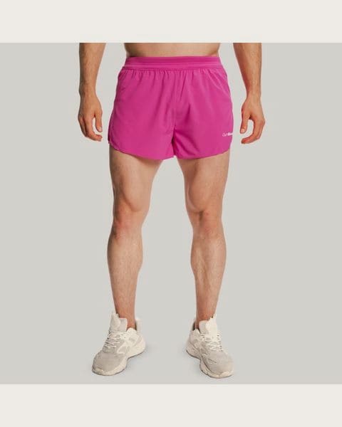 GymBeam Pánske bežecké šortky 2in1 Pulse X Purple S