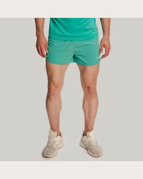 GymBeam Pánske bežecké šortky 2in1 Pulse X Green L