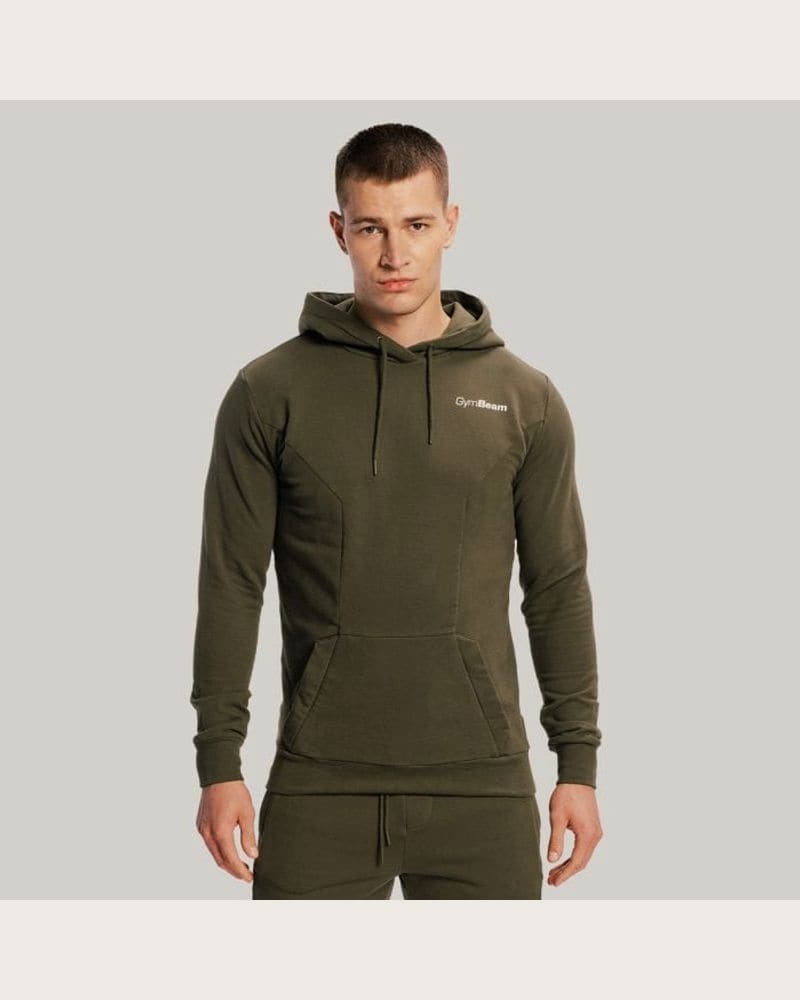 GymBeam Mikina Limitless Hoodie Espresso S