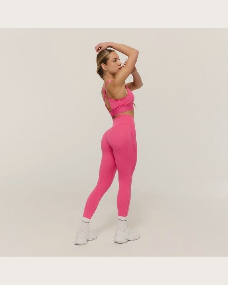 GymBeam Dámske legíny High-waist Limitless Dragonfruit S