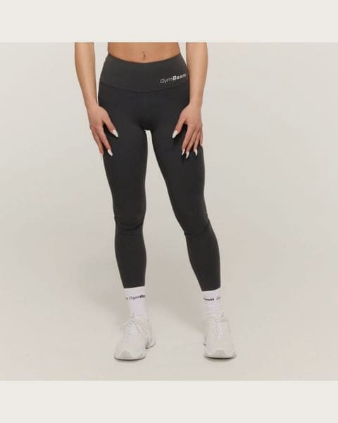 GymBeam Dámske legíny BEAT Charcoal S