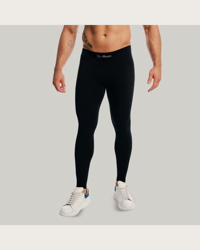 GymBeam Legíny Fuse Black S