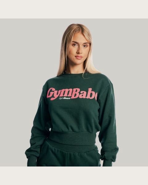 GymBeam Dámska mikina GymBabe Forest XS