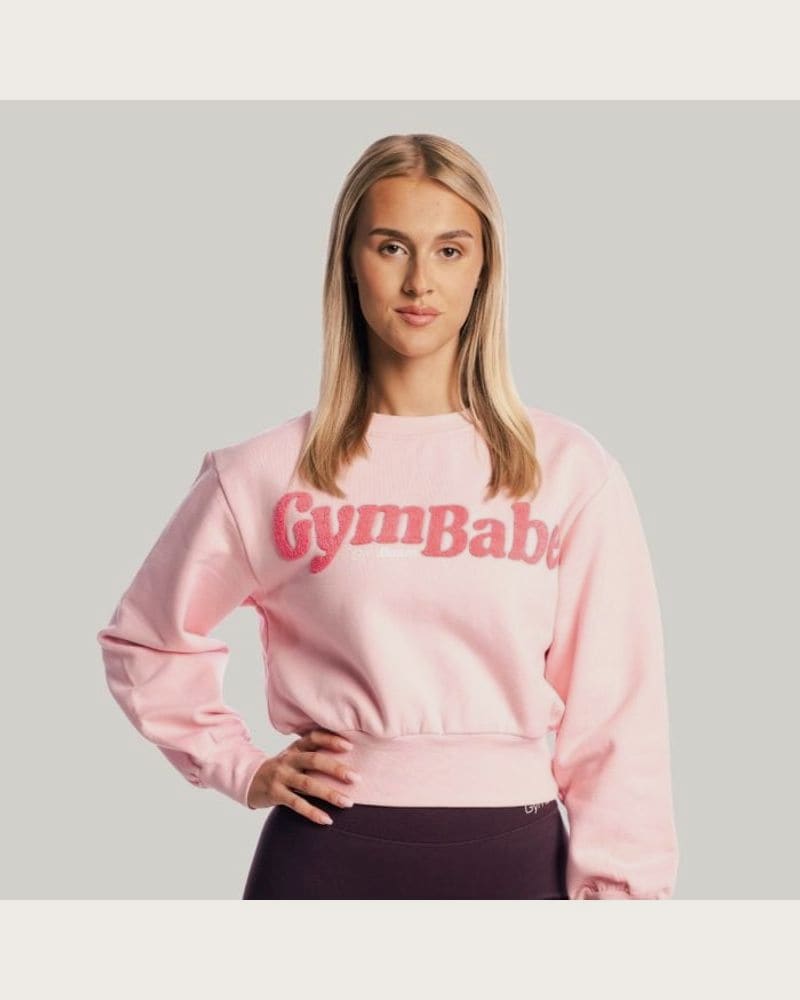 GymBeam Dámska mikina GymBabe Cherrybloom XS