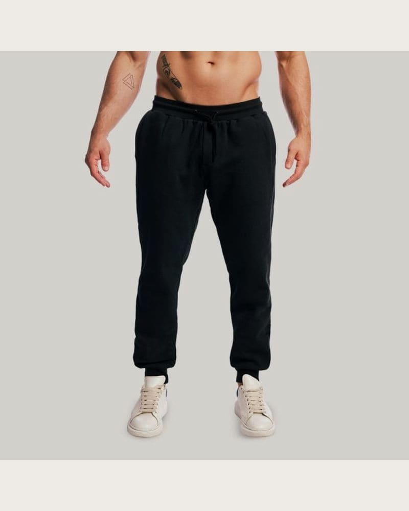 GymBeam Tepláky Base Black S