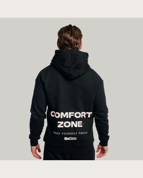 GymBeam Mikina so zipsom Zone Black S