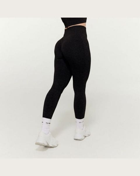 GymBeam Dámske legíny FLO Graphite S