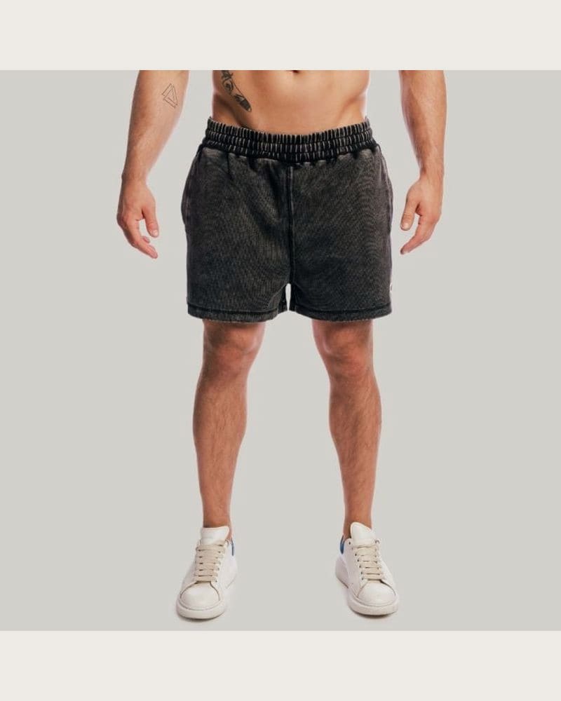 GymBeam Šortky Aura Washed Black L