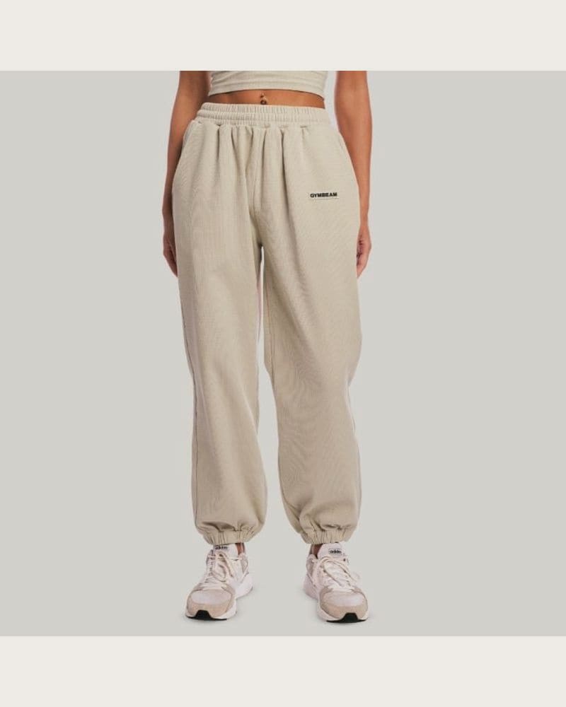 GymBeam Dámske tepláky Aura Grey XL